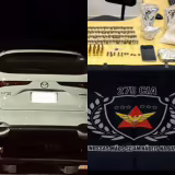 Homem é preso na BR-458 com arma 9mm e drogas em Santana do Paraíso