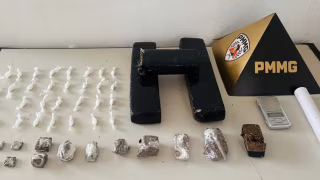 Mulher é presa com maconha e cocaína durante patrulhamento da PM em Ipatinga