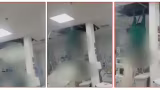 Paciente cai do teto do CTI em hospital de Duque de Caxias após tentar fugir por duto; veja vídeo
