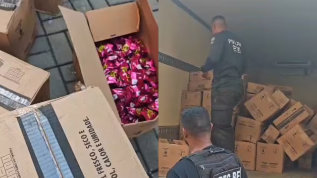 Polícia Civil apreende 1 tonelada de chocolate vencido em comércio de Duque de Caxias