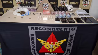 PM prende dois jovens em flagrante por tentativa de homicídio e tráfico em João Monlevade