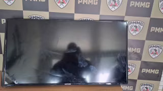 Escola em Bom Jesus do Galho é arrombada e TVs são furtadas; suspeito é preso