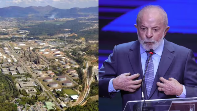 Lula visita Regap e anuncia pacote de R$ 3,8 bilhões da Petrobras em MG até 2030