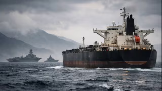 Tensão EUA-Irã pressiona petróleo e eleva risco no Estreito de Hormuz