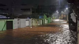 Chuva forte causa alagamentos e danos em Itabira e leva a decreto de emergência