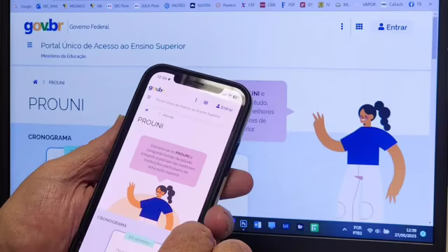 Prazo para entrar na lista de espera do Prouni termina às 23h59 desta quinta-feira.(26)