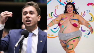 Após condenação por gordofobia contra Thais Carla, Nikolas Ferreira diz que “o Brasil é uma piada”