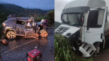 Tragédia Na BR-262: quatro pessoas morrem em batida entre carro caminhão-tanque em MG