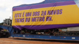 BH recebe mais dois trens novos do metrô e renovação da frota avança na RMBH