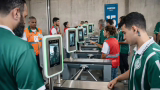 Biometria facial avança nos estádios, promete reduzir fraudes e reacende debate sobre privacidade