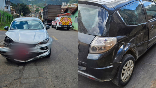 Colisão entre dois carros deixa três mulheres feridas em João Monlevade
