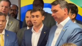 Nikolas reafirma apoio a Flávio Bolsonaro para 2026 durante evento do PL em Brasília