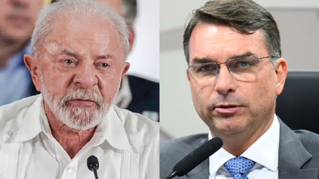 Pesquisa Veritá aponta Flávio Bolsonaro à frente de Lula na disputa presidencial