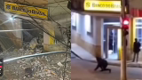 Criminosos explodem agência do Banco do Brasil em Guidoval durante a madrugada
