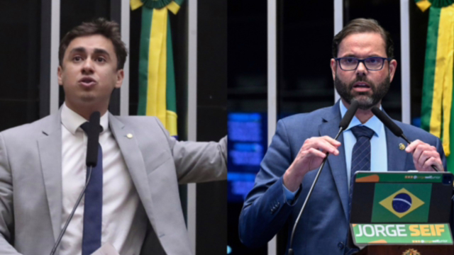 Nikolas Ferreira chama Jorge Seif de “vagabundo” após disputa sobre articulação por sessão do Congresso