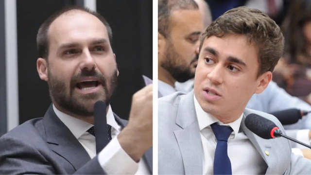 Seif e Nikolas trocam farpas por veto da Dosimetria e Eduardo Bolsonaro entra na disputa