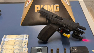 Homem é preso com pistola 9mm e ecstasy em operação da PM em Itabira