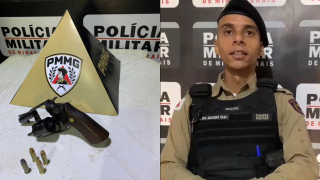 PM detalha prisão de homem por porte ilegal de arma de fogo em Ipaba