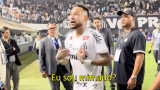 Neymar discute com torcedor após jogo do Santos e cobra respeito ao clube