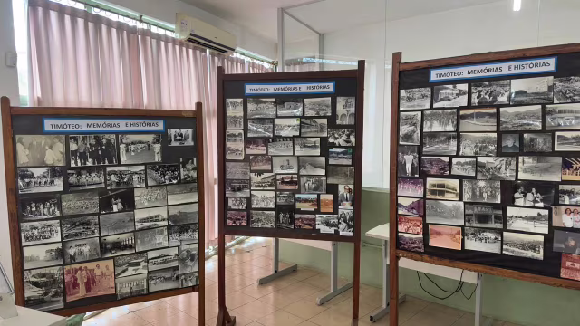 Biblioteca de Timóteo abre exposição “Memórias e Histórias” em celebração aos 62 anos da cidade