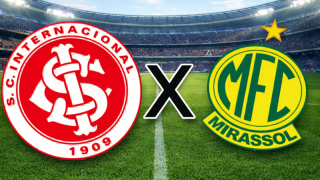 Internacional recebe o Mirassol no Beira-Rio pela 12ª rodada do Brasileirão; saiba onde assistir