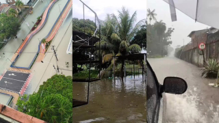 Belém decreta emergência após 28 horas de chuvas intensas e alagamentos