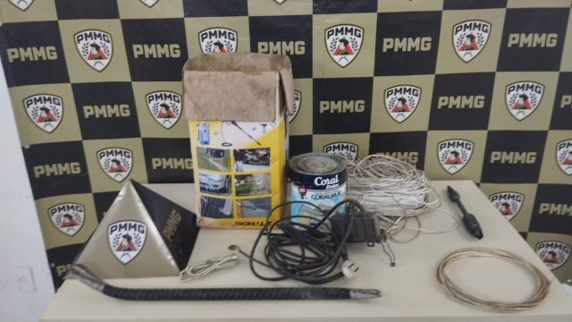 PM prende suspeito de furtar casa após flagrante por câmeras em João Monlevade