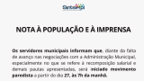 Servidores municipais de Ipatinga confirmam greve geral a partir de segunda-feira (27)