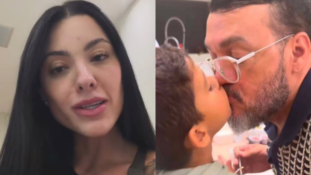 Rayane se pronuncia após vídeo de Belo dando selinho em Zion viralizar