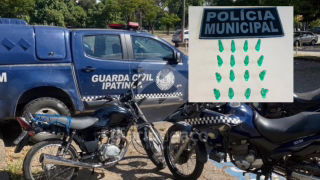 Jovem de 19 anos é preso após fuga de moto e apreensão de pinos de cocaína em Ipatinga