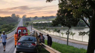 Carro atinge cavalo na MG-050 em Pimenta e deixa dois feridos