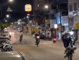 Motociclistas voltam a fazer manobras perigosas na Avenida Brasil, em Ipatinga