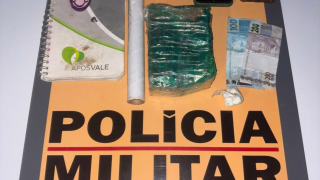 Operação na região de Itabira prende três suspeitos e apreende barra de crack