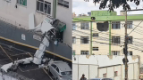 VÍDEO: Avião de pequeno porte cai e atinge prédio em Belo Horizonte; bombeiros atuam no local