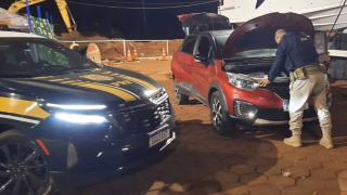 PRF recupera na BR-040, em MG Renault Captur roubada no RJ
