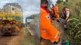Homem morre após ser atingido por trem de passageiros em Santana do Paraíso