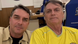 Flávio Bolsonaro se reúne com Jair após áudios ligarem seu nome a tratativas por filme