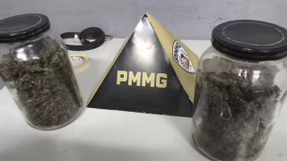 Ameaças e violência psicológica levam à prisão em Patos de Minas; maconha é apreendida