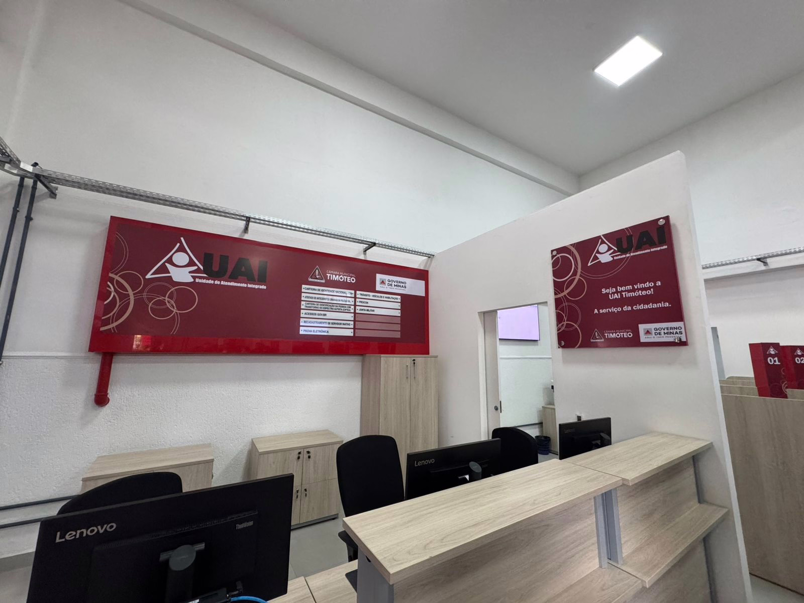 A nova unidade vai oferecer atendimentos como emissão da Carteira de Identidade, atestado de antecedentes criminais, serviços de trânsito relacionados à habilitação e veículos.