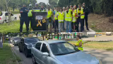 Instituto Raquel Barreto leva conscientização ao trânsito de Ipatinga durante blitz do Maio Amarelo