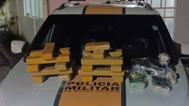 Fiscalização da PMRv prende motorista e apreende drogas perto de Itabira