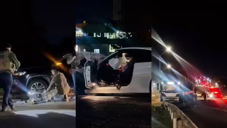 Vice-prefeito de Lages fica ferido após BMW bater de frente com carreta na BR-116