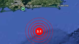 Novo tremor de terra é registrado no mar perto de Maricá, 24 horas após outro abalo