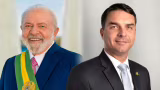 Datafolha: Lula aparece à frente de Flávio Bolsonaro em simulação de 2º turno para 2026