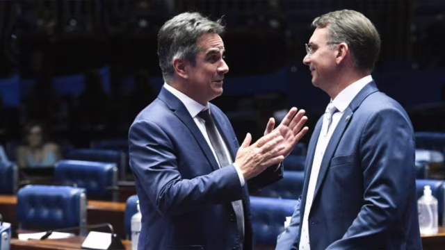 Ciro Nogueira diz que futuro político de Flávio Bolsonaro é “imprevisível” após crise