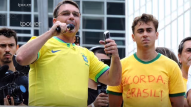Nikolas elogia encontro de Flávio Bolsonaro com Trump e defende aproximação Brasil-EUA