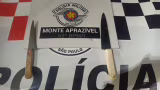 Filho é preso em flagrante suspeito de esfaquear o pai após discussão em Monte Aprazível (SP)