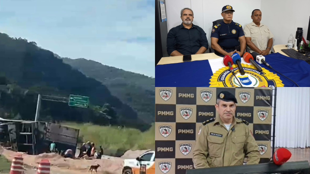 Roubo de carga na BR-381: dois PMs são presos e Guarda Municipal de Ipatinga instaura processo contra agente