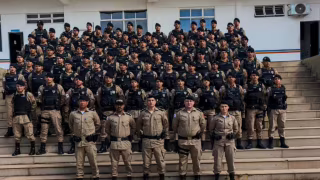 26º BPM de Itabira recebe reforço de 116 novos policiais militares para ampliar atendimento na região