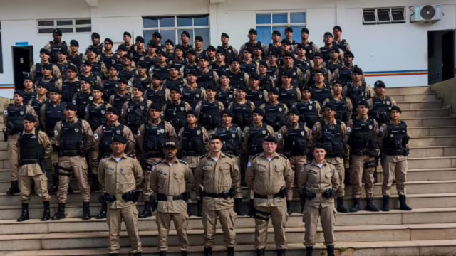 26º BPM de Itabira recebe reforço de 116 novos policiais militares para ampliar atendimento na região